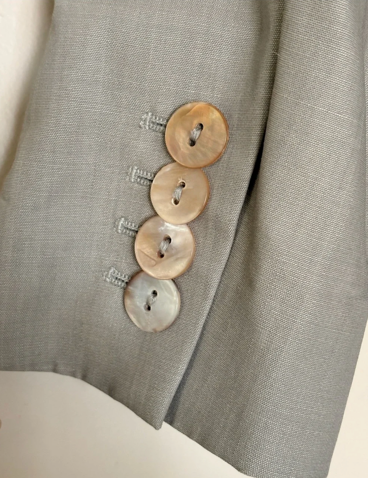 Jean Paul Gaultier Gray Peek-a-Boo Back Blazer