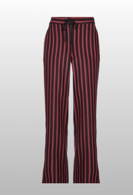 Ann Demeulemeester Devonte Red Stripe Wide Leg Pants