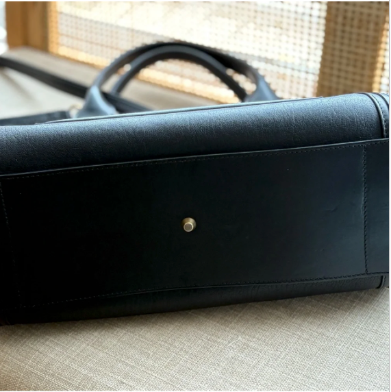 Chloe Black Alice Two Way Leather Handbag