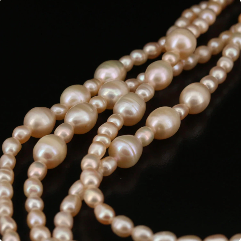 Endless Cultured Pearl Necklace