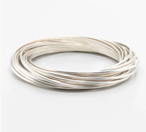 Silpada Sterling Silver Interlocking Bangle