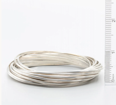 Silpada Sterling Silver Interlocking Bangle