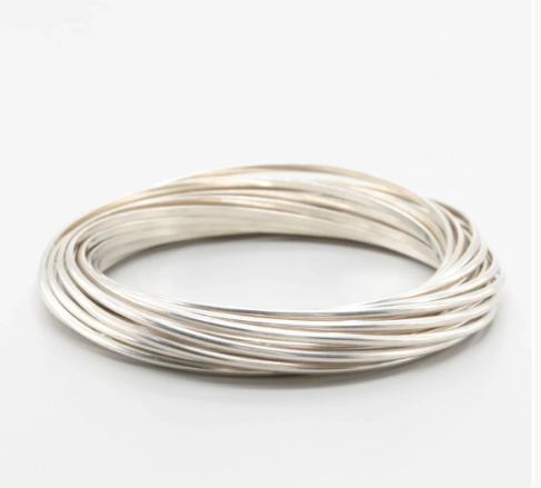 Silpada Sterling Silver Interlocking Bangle