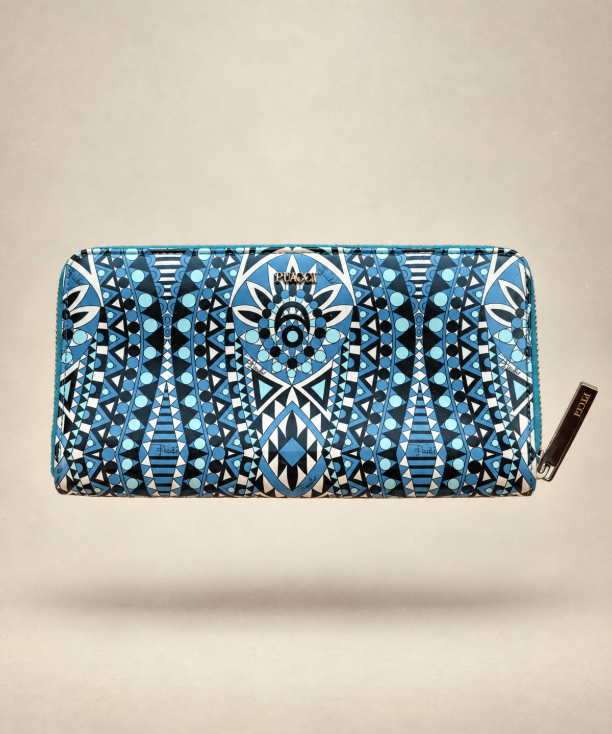 Pucci Zip Around Wallet - Grigio - Micro Mykns LG