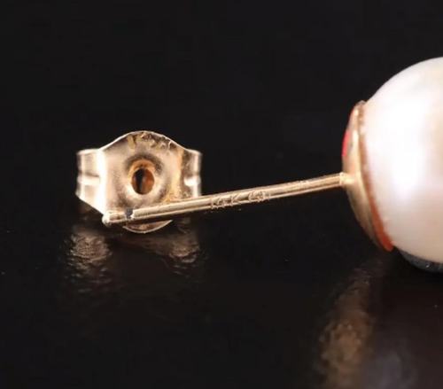 14k Pearl Earrings